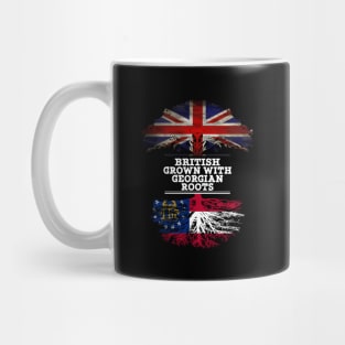 British Grown With Georgian Roots - Gift for Georgian With Roots From Georgia Mug